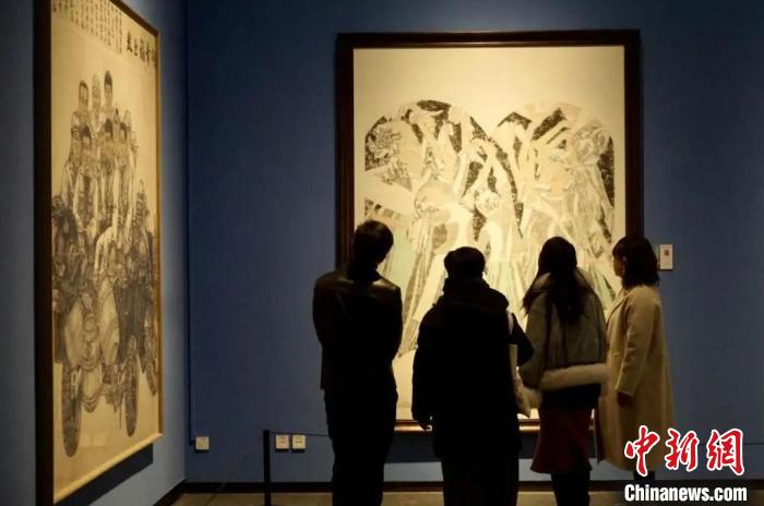 星欧平台官方：百幅优秀作品亮相中国民族美术双年展民族地区巡展银川站